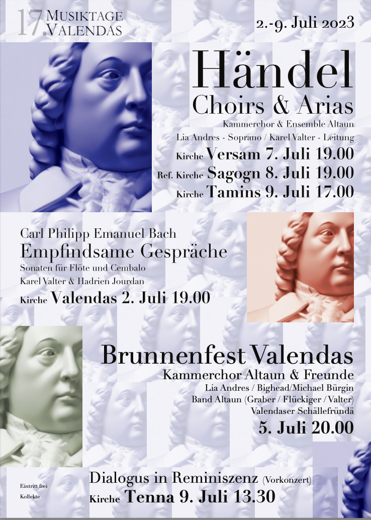 Musiktage Valendas 2.- 9.Juli 2023